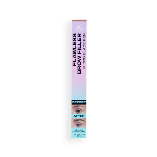 BH Cosmetics - Lápiz para cejas Flawless Brow Filler Pen - Medium Brown