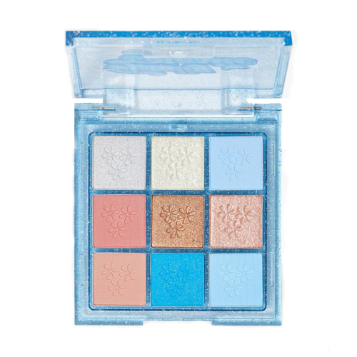 BH Cosmetics - *Totally Plastic* - Mini paleta de sombras Iggy Azalea - Blue fur