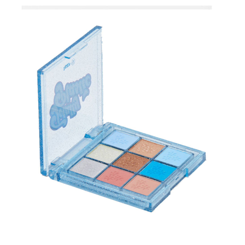 BH Cosmetics - *Totally Plastic* - Mini paleta de sombras Iggy Azalea - Blue fur