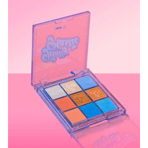 BH Cosmetics - *Totally Plastic* - Mini paleta de sombras Iggy Azalea - Blue fur