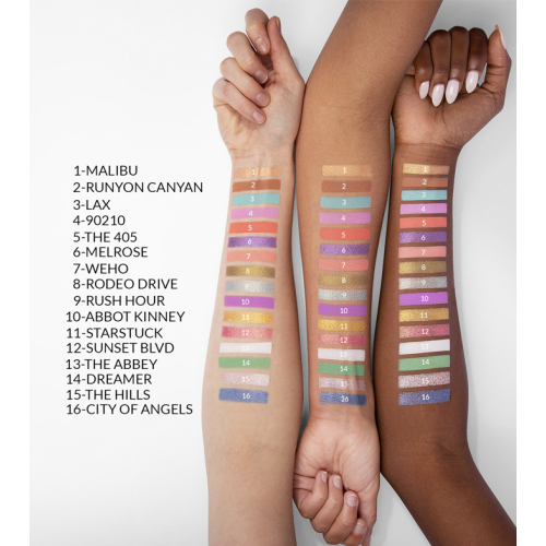 BH Cosmetics - *Travel Series* - Paleta de sombras - Lost in Los Angeles