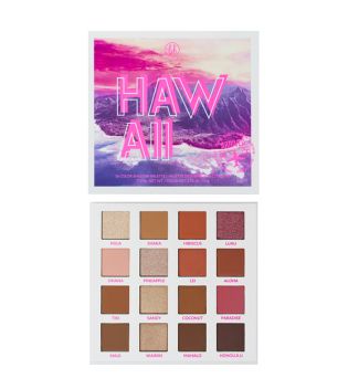BH Cosmetics - *Travel Series* - Paleta de sombras - Hangin' in Hawaii
