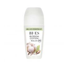 BI·ES - Desodorante antitranspirante roll on para mujer - Blossom Cotton