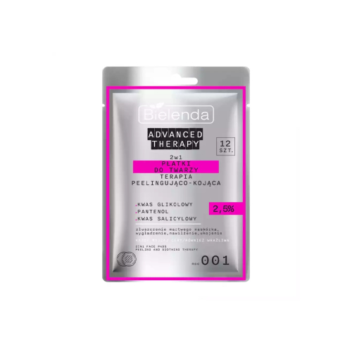 Bielenda - *Advanced Theraphy* - Discos exfoliantes 2 en 1