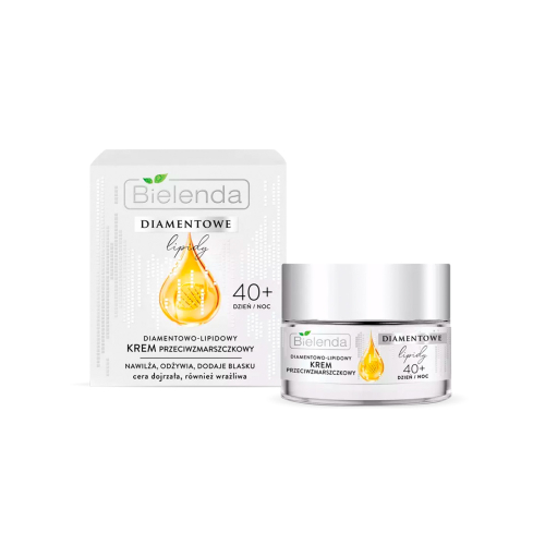 Bielenda - Crema antiarrugas Diamond Lipids día y noche 40+