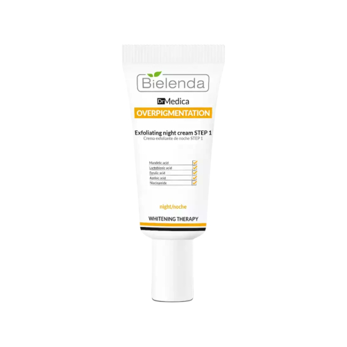 Bielenda - *Dr Medica* - Crema exfoliante de noche Overpigmentation