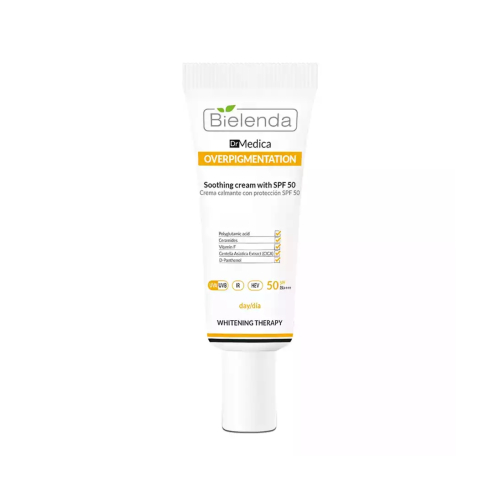 Bielenda - *Dr Medica* - Protector solar facial SPF50 Overpigmentation