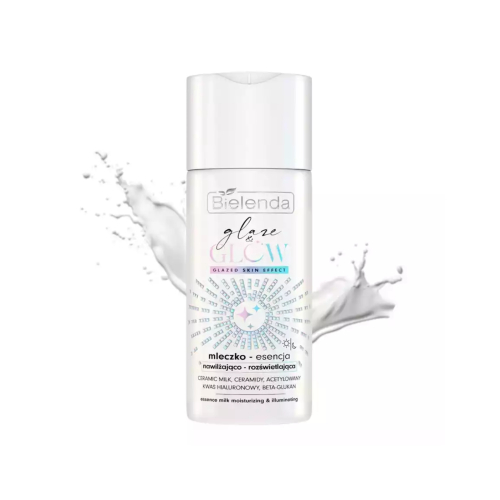 Bielenda - *Glaze & Glow* - Esencia facial en textura lechosa