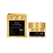 Bielenda - *Golden Ceramides* - Crema facial antiarrugas lifting y regeneradora día y noche - Mayores de 50 años