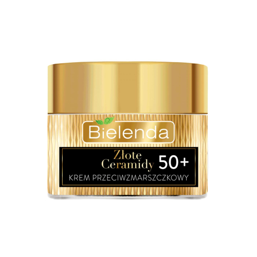 Bielenda - *Golden Ceramides* - Crema facial antiarrugas lifting y regeneradora día y noche - Mayores de 50 años