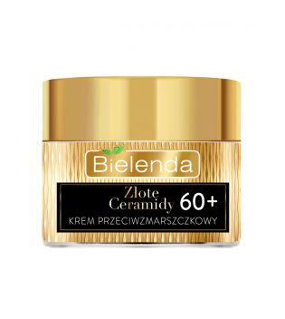 Bielenda - *Golden Ceramides* - Crema facial antiarrugas de restauración profunda día y noche - Mayores de 60 años