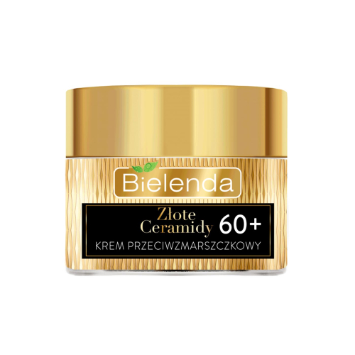 Bielenda - *Golden Ceramides* - Crema facial antiarrugas de restauración profunda día y noche - Mayores de 60 años