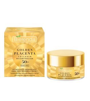 Bielenda - *Golden Placenta* - Crema antiarrugas lifting y reafirmante 50+