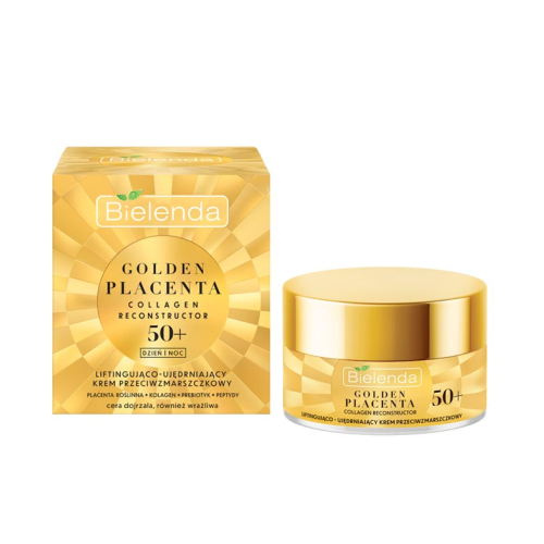 Bielenda - *Golden Placenta* - Crema antiarrugas lifting y reafirmante 50+