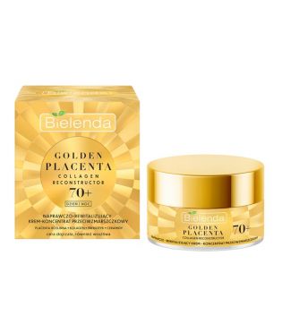 Bielenda - *Golden Placenta* - Crema reparadora y revitalizante antiarrugas 70+