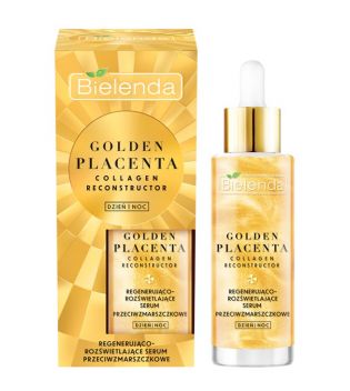 Bielenda - *Golden Placenta* - Sérum antiarrugas regenerador e iluminador
