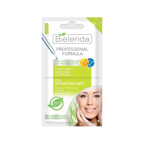 Bielenda - Mascarilla limpiadora alisadora Professional Formula