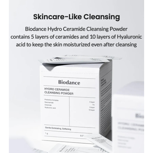 Biodance - Limpiador facial en polvo Hydro Ceramide