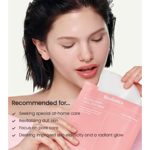 Biodance - Mascarilla facial de noche de Hidrogel con Colágeno