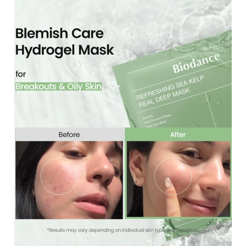 Biodance - Pack de 4 mascarillas faciales - Refreshing Sea Kelp