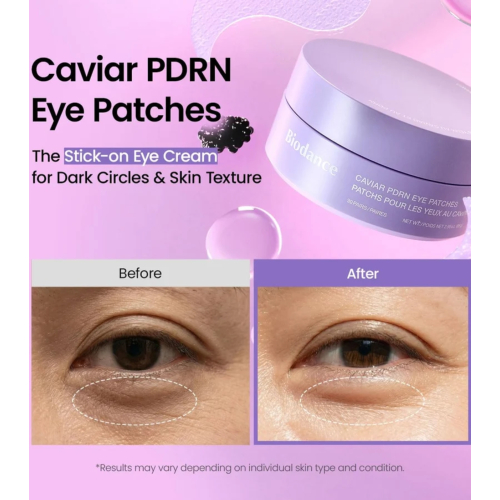 Biodance - Parches para el contorno de ojos Caviar PDRN