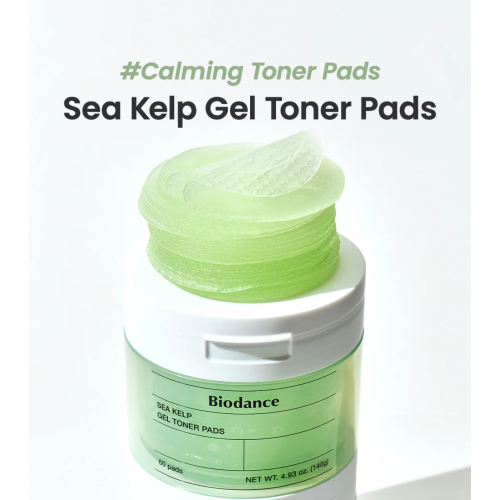 Biodance - Tónico calmante en formato pads Sea Kelp - 60pcs