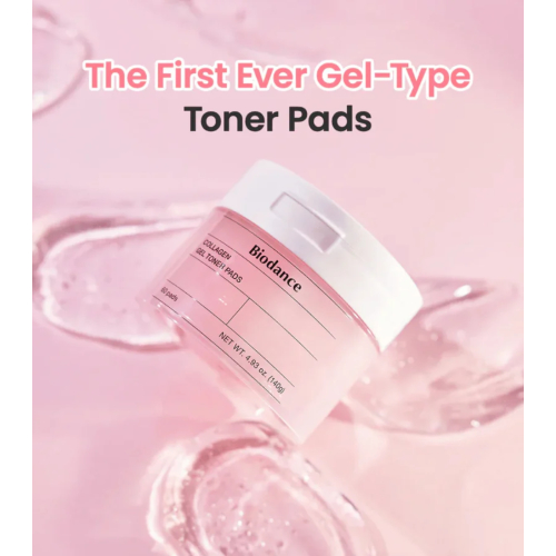 Biodance - Tónico hidratante en formato pads Collagen Gel - 60pcs