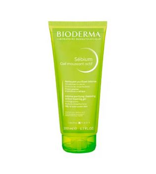 Bioderma - Gel limpiador purificante profundo Sébium Actif - Pieles grasas con tendencia acneica