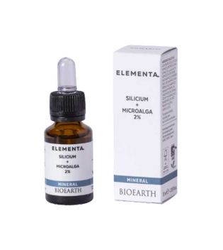 Bioearth - Sérum facial concentrado 2% silicio + microalga