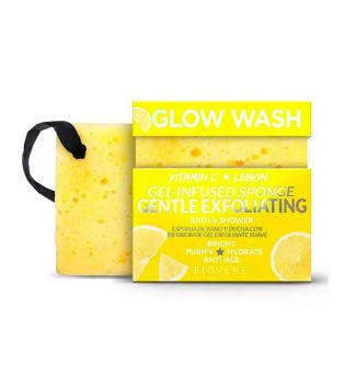 Biovène - Gel esponja de baño y ducha - Vitamina C y limón