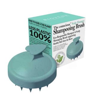 Biovène - *The conscious* - Cepillo masajeador biodegradable - Mint green