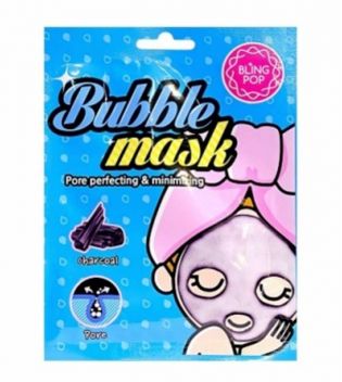 Bling Pop - Mascarilla minimizadora de poros con carbón activo Bubble Mask