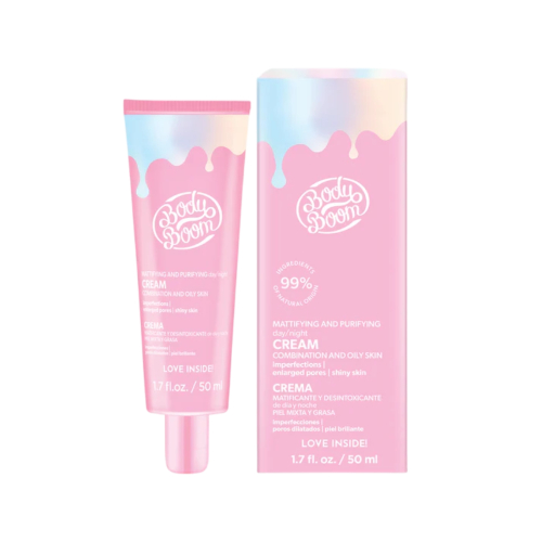 Bodyboom - *Basic Pink* - Crema facial matificante - Piel mixta y grasa