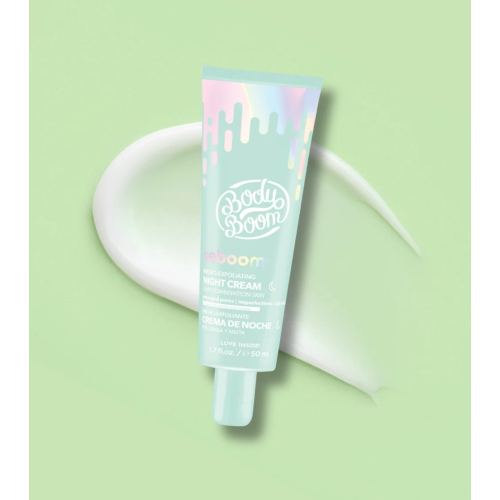 Bodyboom - *Seboom* - Crema facial de noche micro-exfoliante - Piel grasa y mixta