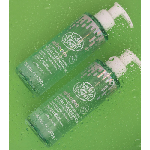 Bodyboom - *Seboom* - Gel limpiador matificante Betaina + Ácido salicílico - Piel mixta y grasa
