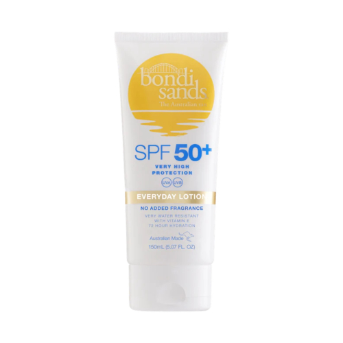 Bondi Sands - Loción protectora solar Body Sunscreen Lotion 50+ Fragance Free