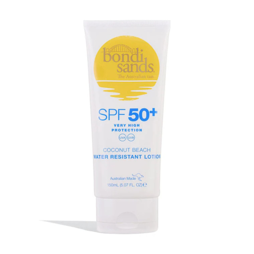Bondi Sands - Loción protectora solar Body Sunscreen Lotion SPF50+ Coconut Beach