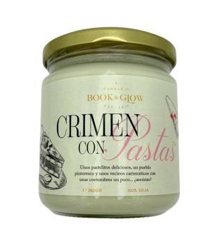 Book and Glow - *Los Archivos* - Vela de soja - Crimen Con Pastas