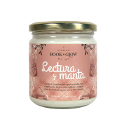 Book and Glow - *Perfect Moments* - Vela de soja - Lectura y manta