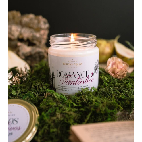 Book and Glow - *Perfect Moments* - Vela de soja - Romance Fantástico