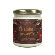 Book and Glow - *Perfect Moments* - Vela de soja vegana - El otoño perfecto