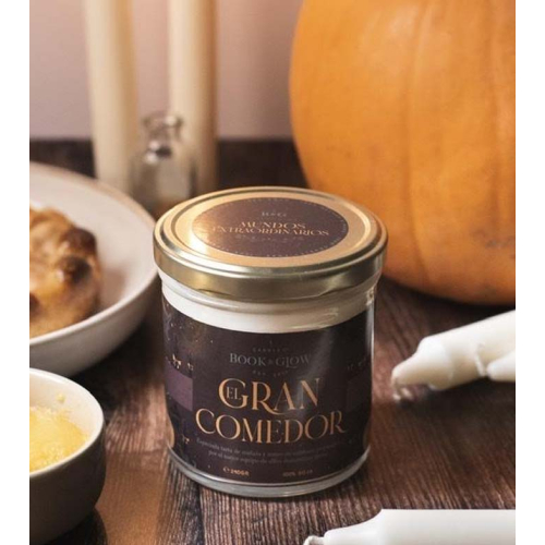 Book and Glow - *Mundos Extraordinarios* - Vela de soja - El Gran Comedor