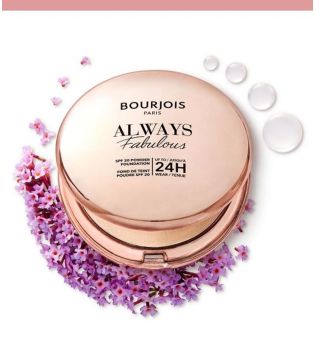 Bourjois - Base de maquillaje en polvo Always Fabulous SPF20 - 115: Golden Ivory