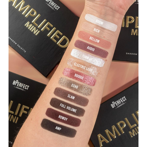 BPerfect - Paleta de sombras Amplified Mini