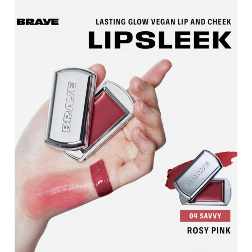 Braye - Bálsamo para labios y mejillas Lipsleek - 04: Savy