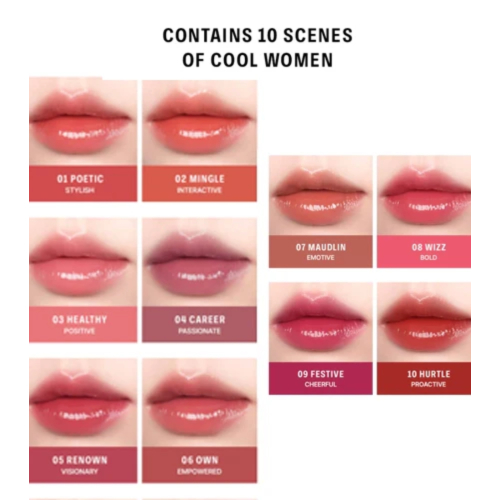 Braye - Tinte labial Thin Glow Tint - 10: Hurtle