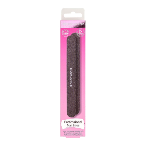 BrushWorks - Dúo de limas de uñas Professional Nail Files
