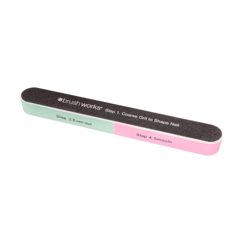 BrushWorks - Lima de uñas 6 Way Shaoe & Shine Buffer