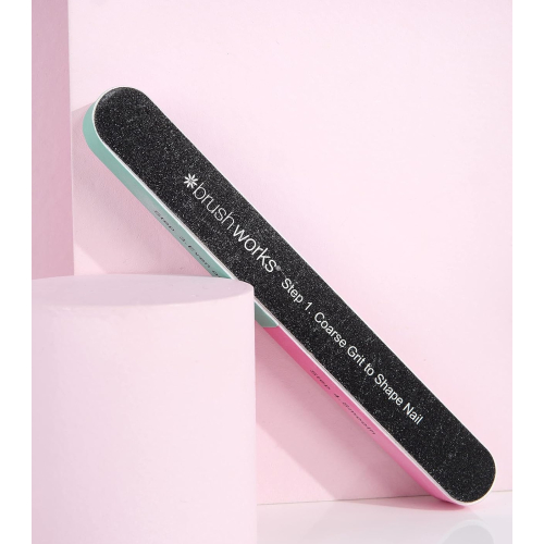 BrushWorks - Lima de uñas 6 Way Shaoe & Shine Buffer