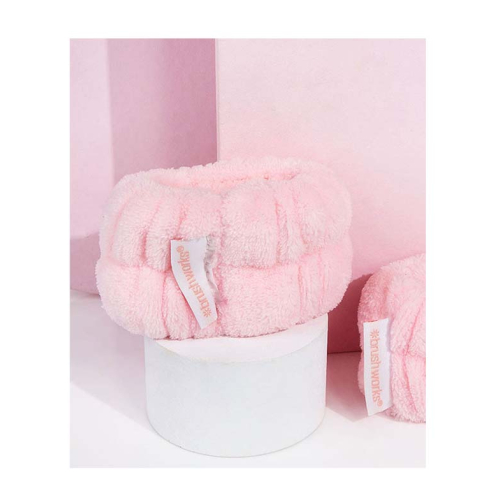 Brushworks - Muñequeras de microfibra